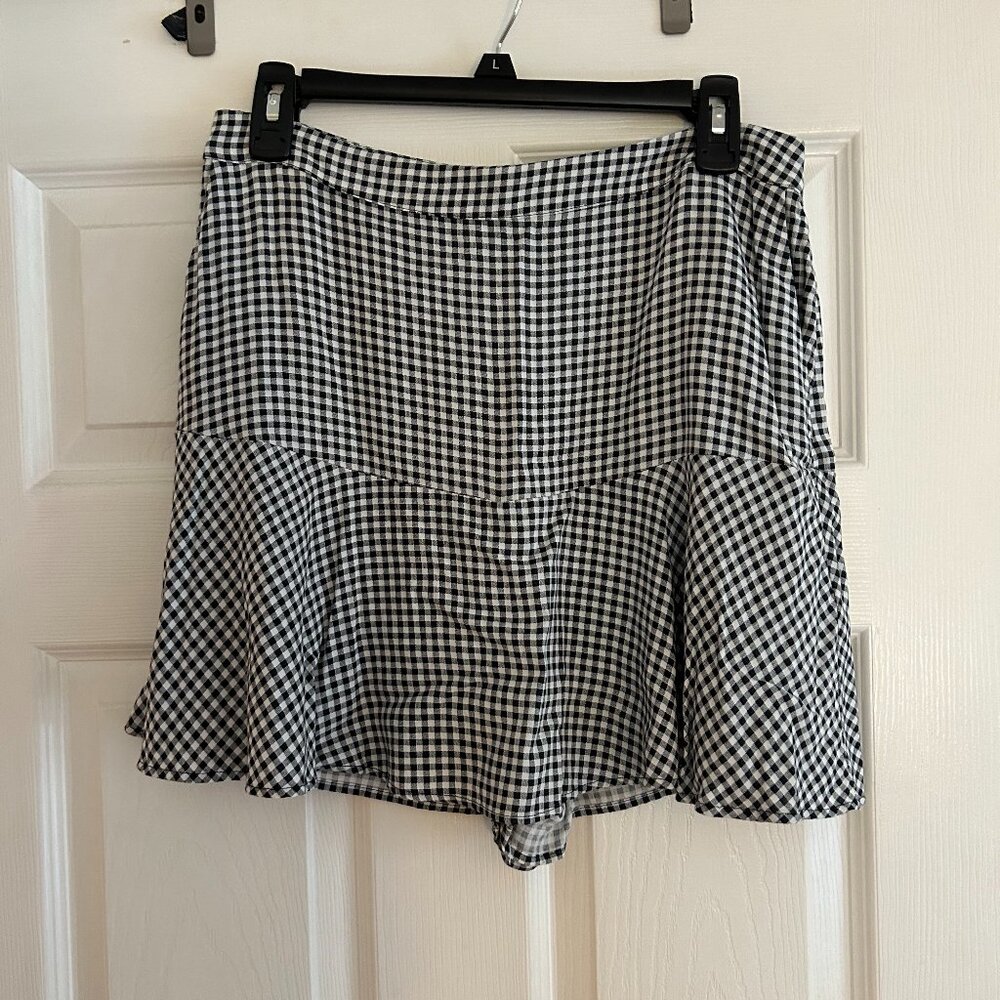 Checkered Skort